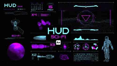 HUD Sci-Fi for After Effects