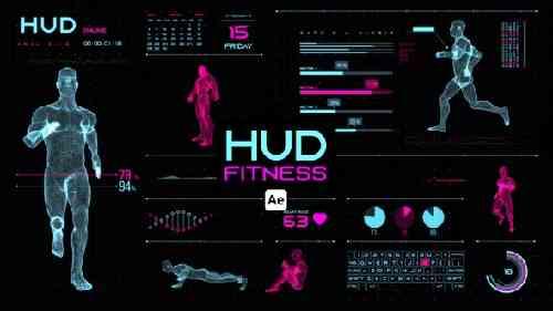 HUD Fitness for After Effects