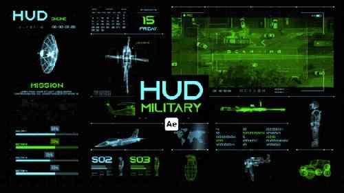 HUD Military for After Effects