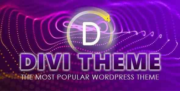 Divi v4.20.4 - WordPress Theme With Divi Builder