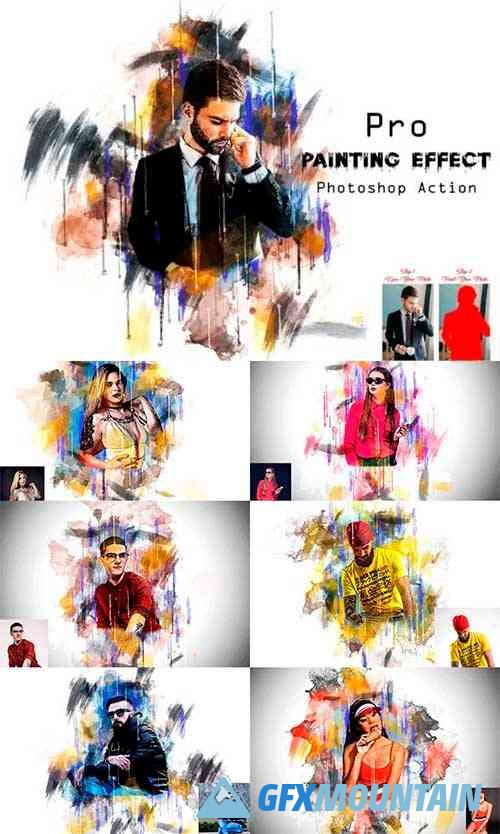 Pro Painting Effect Photoshop Action
