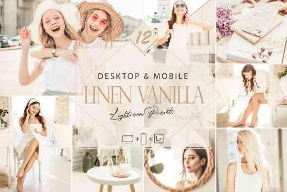 12 Linen Vanilla Lightroom Presets