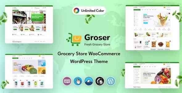 Groser v1.0 - Grocery Store WooCommerce