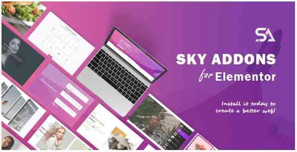 Sky Addons v1.5.4 - for Elementor Page Builder WordPress Plugin