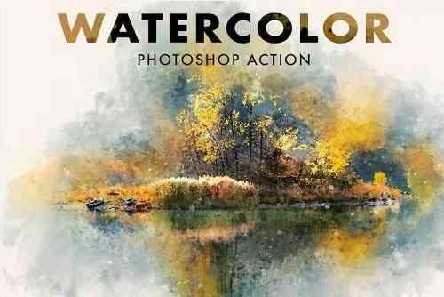 WaterColor Photoshop Action