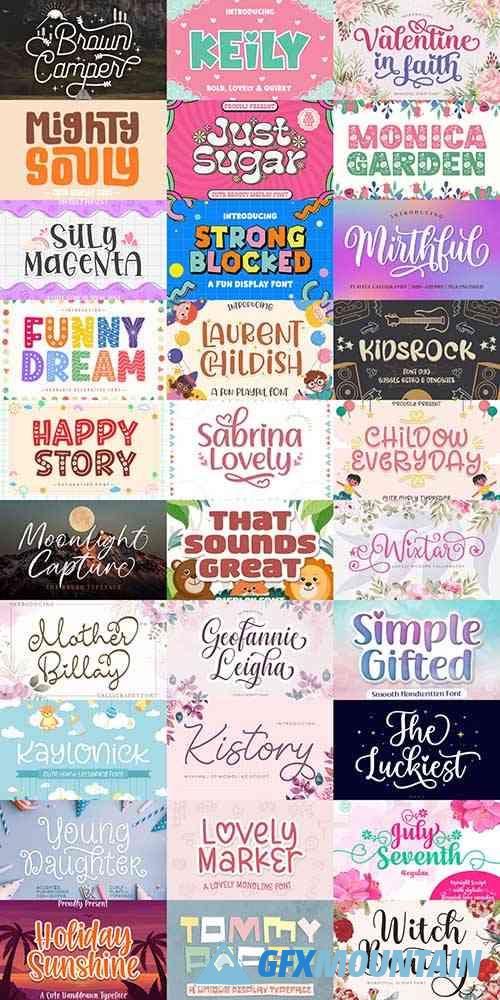 The Luckiest Fonts Bundle