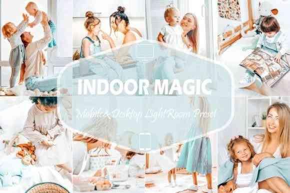Indoor Magic Mobile & Desktop Lightroom Presets, Bright