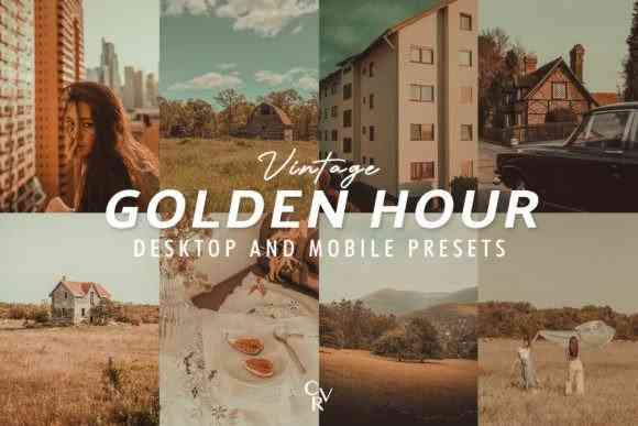 10 Vintage Golden Hour Lightroom Presets