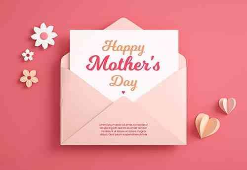 Mother's Day Greeting Card Background