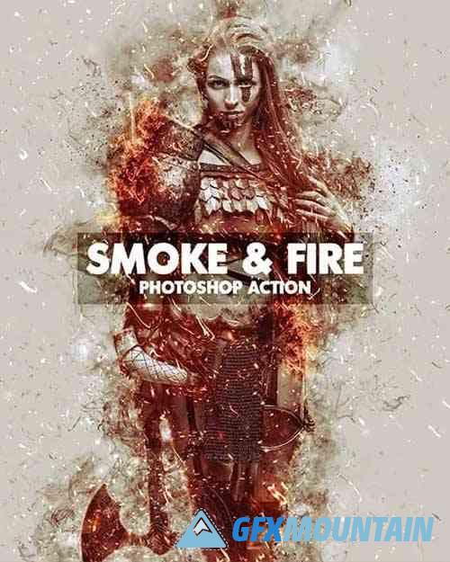 Smoke & Fire Photoshop Action