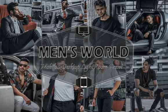 12 Men's World Mobile & Desktop Lightroom Presets, Handsome