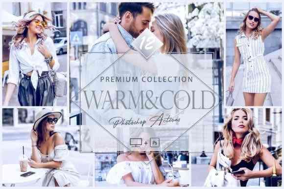 12 Photoshop Actions, Warm & Cold