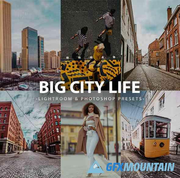6 Big City Life Lightroom and Photoshop Presets