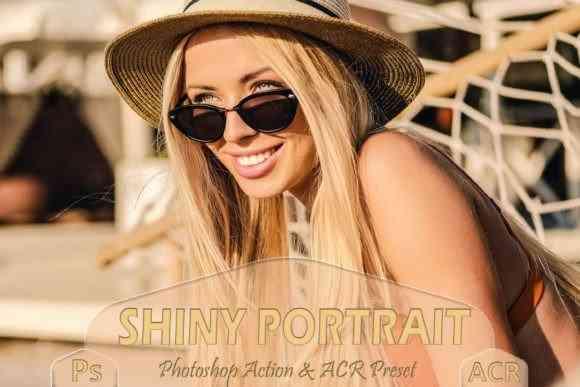 10 Shiny Portrait Photoshop Actions And ACR Presets