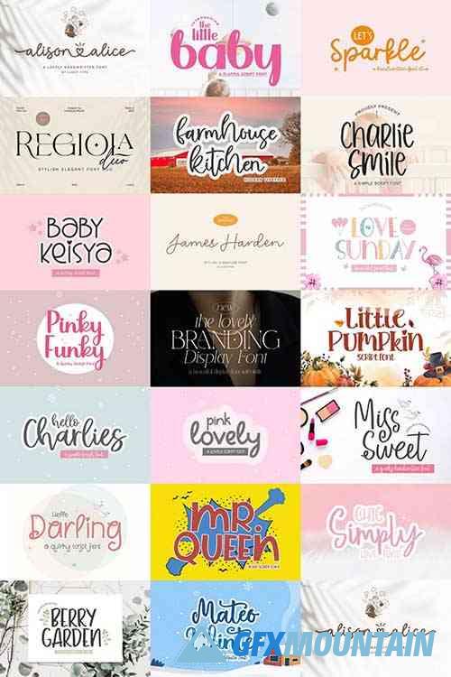 The Crafter Font Bundle