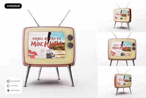 Retro TV Mockup