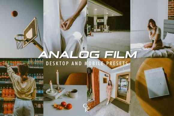 10 Analog Film Presets - Mobile and Desktop