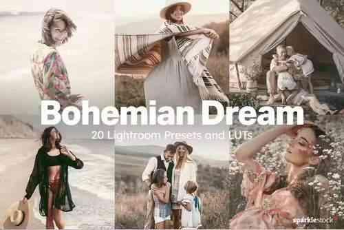 20 Bohemian Dream Lightroom Presets