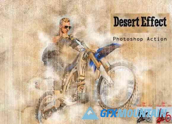 Desert Effect Photoshop Action