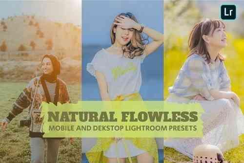 Natural Flowless Lightroom Presets Dekstop Mobile