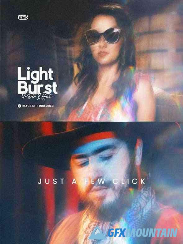 Light Burst Photo Effect