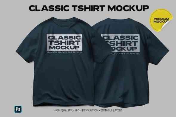 Classic T-Shirt Mockup