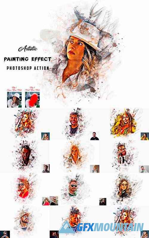 Artistic Painting Effect PS Action