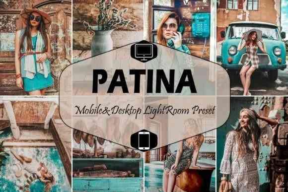 10 Patina Mobile & Desktop Lightroom Presets, Boho LR