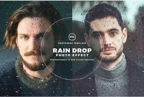 Raindrop Photo Effect