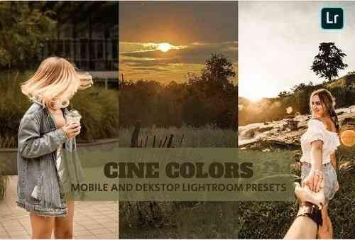 Cine Colors Lightroom Presets Dekstop and Mobile