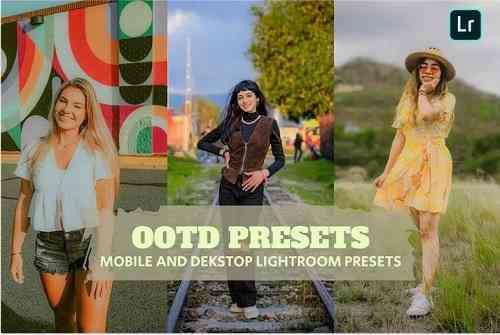 OOTD Presets Lightroom Presets Dekstop and Mobile