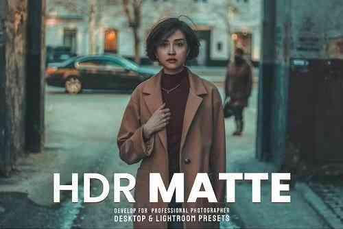HDR Matte - Desktop and Mobile Presets
