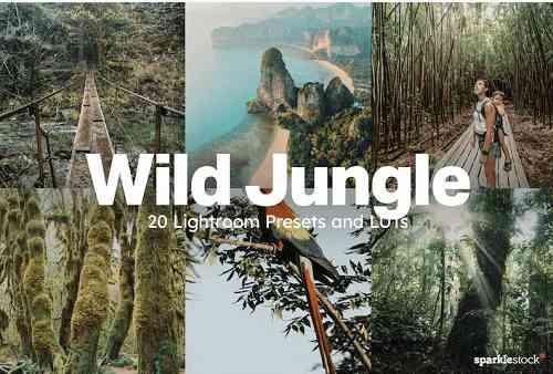 20 Wild Jungle Lightroom Presets