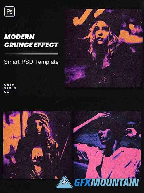 Modern Grunge Photo Effect