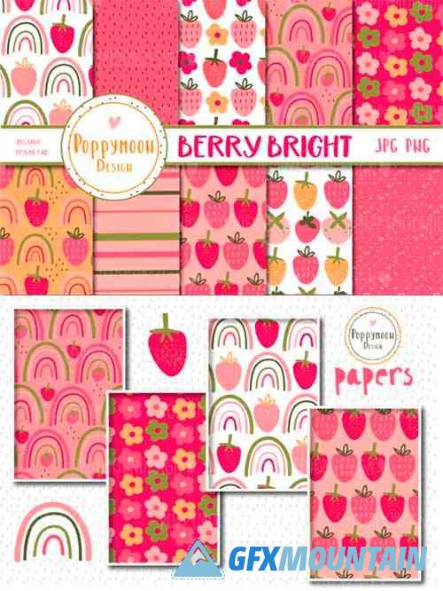 Berry Bright Paper Set