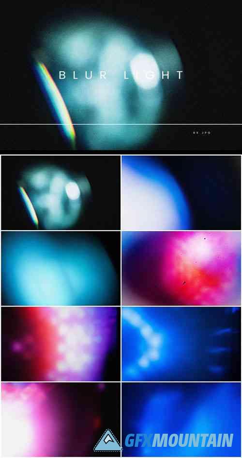 Noisy Blur Light Textures Collection