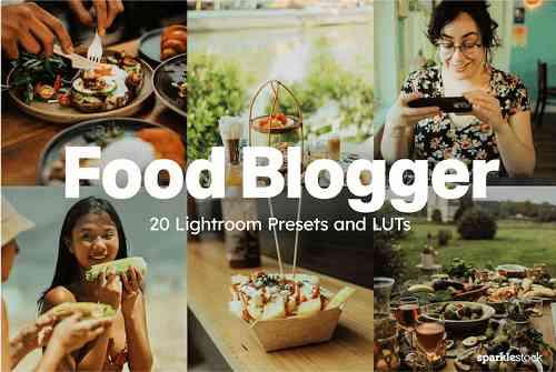 20 Food Blogger Lightroom Presets