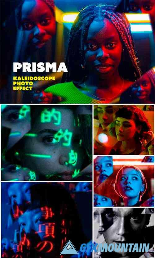 Prisma Kaleidoscope Photo Effect