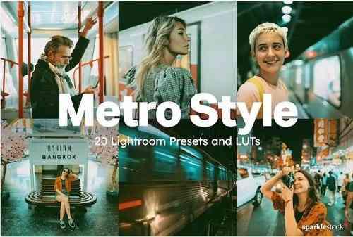 Metro Style Lightroom Presets LUTs