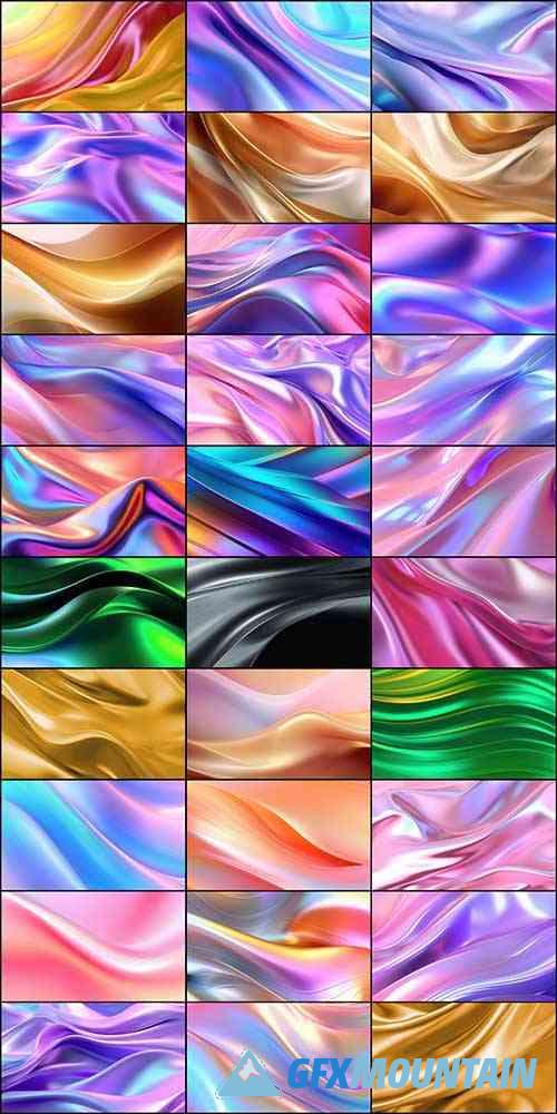 30 Rainbow Gradient Textures
