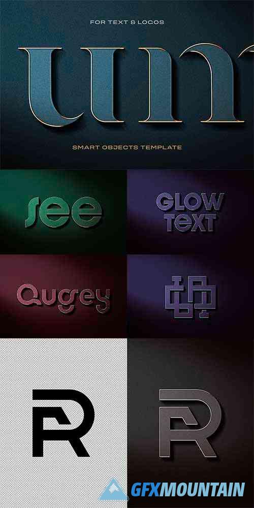 Glowing 3D Text & Logo Effect