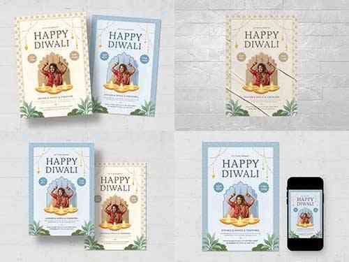 Diwali Festival Flyer Template