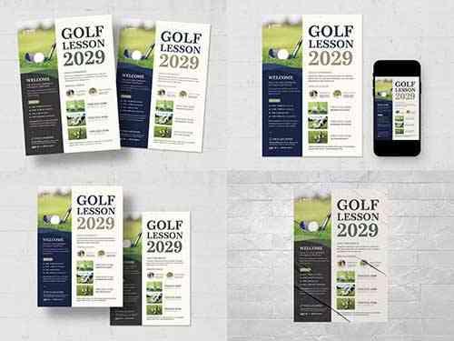 Golf Lesson Flyer Template