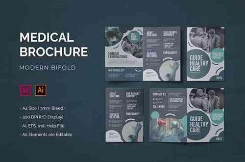 Medical Care - Bifold Brochure