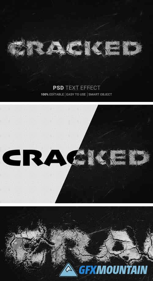 Cracked Photoshop Text Effect