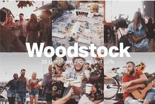 20 Woodstock Lightroom Presets LUTs