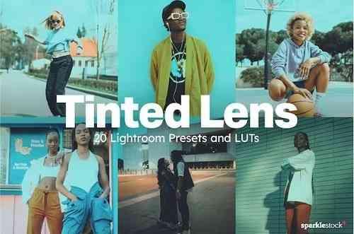 20 Tinted Lens Lightroom Presets LUTs
