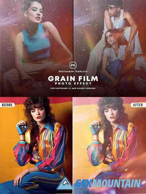 Grain Film Photo Effect