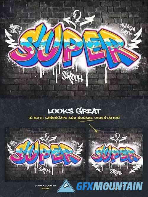 Graffiti Text Effect