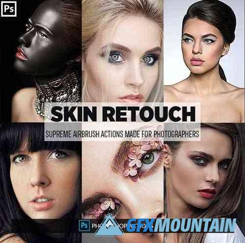 Easy Skin Retouch Photoshop Actions